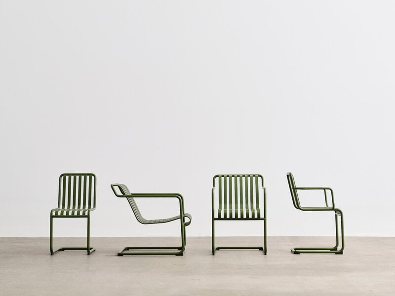 HAY Palissade Cantilever fauteuil, olive, image décorative