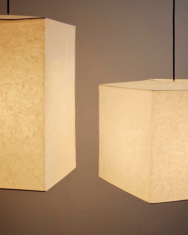 HAY Paperivarjostin Cube, korkea, valkoinen, näkymä 4