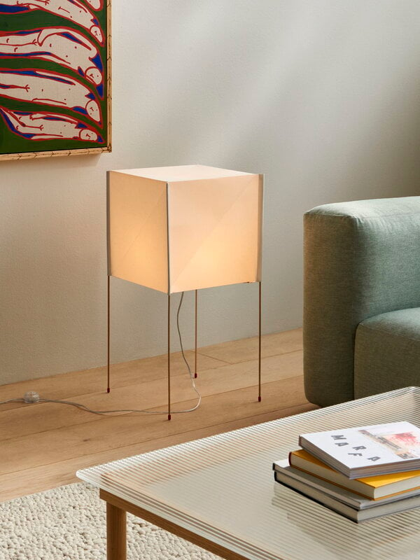 HAY Paper Cube floor lamp, white