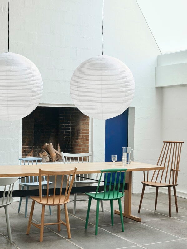 HAY J77 chair, lacquered oak, view 2