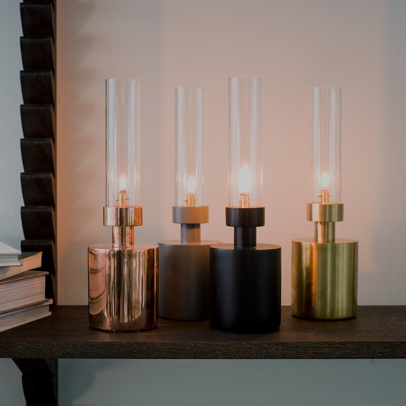 Patina oil lamp, brass | Finnish Design Shop