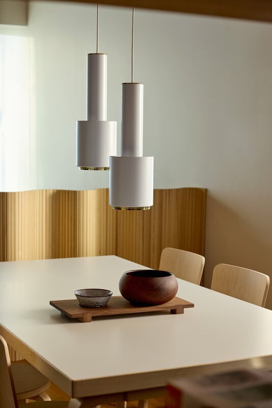 Artek Aalto pendant lamp A110 "Hand Grenade", white, view 15