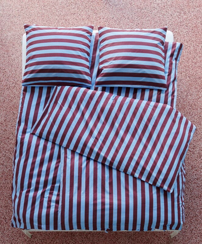 Outdoor Lumbar Pillow Cover, Malta, Sky Blue | Hofdeco