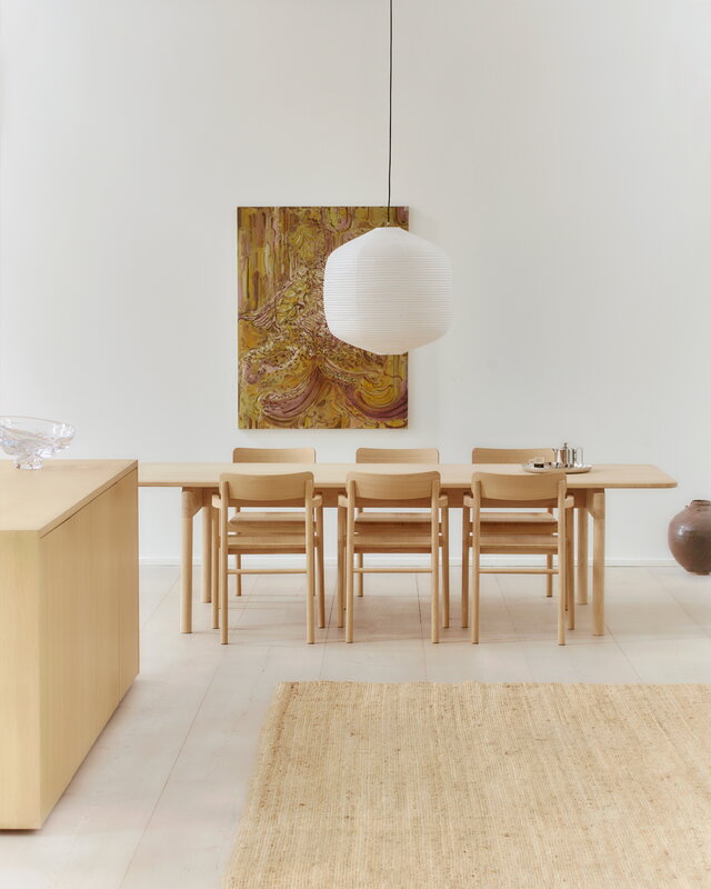 Fredericia Post fauteuil, chêne huilé, vue 2