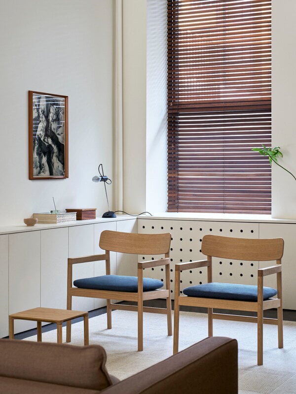 Fredericia Piloti Wood sohvapöytä, 39 x 31 x 35 cm, vaalea öljytty tammi, näkymä 7