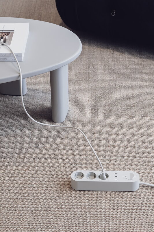 Palette Power cable, 5 m, Sandhamn beige, decoration image