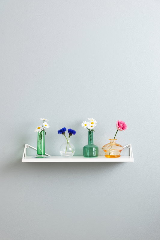 Maze Pythagoras XS shelf with brackets, white | Finnish Design Shop NL