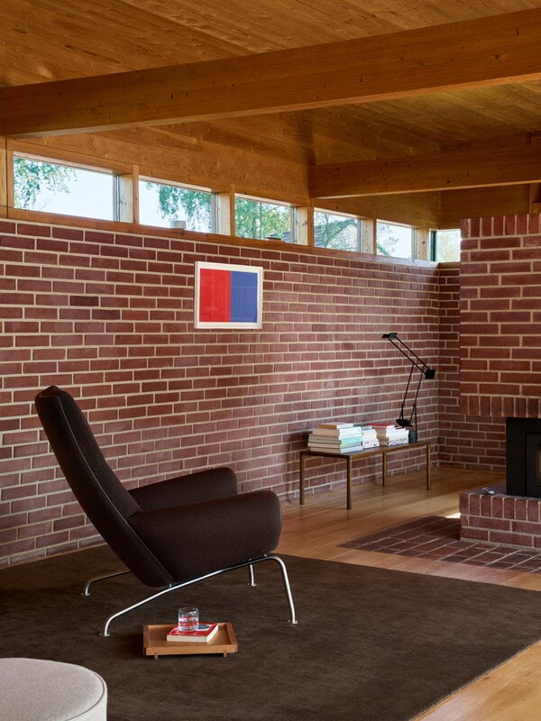 Fredericia Piloti sohvapöytä, 120 x 39 cm, savustettu tammi, näkymä 6