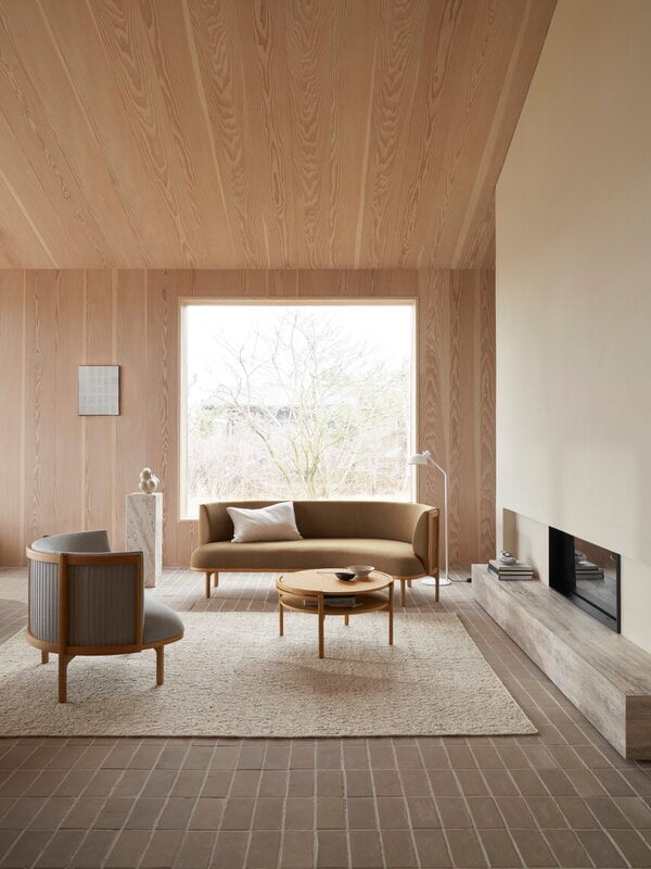 Carl Hansen & Søn RF1905 Sideways coffee table, oiled oak - oak veneer, decoration image