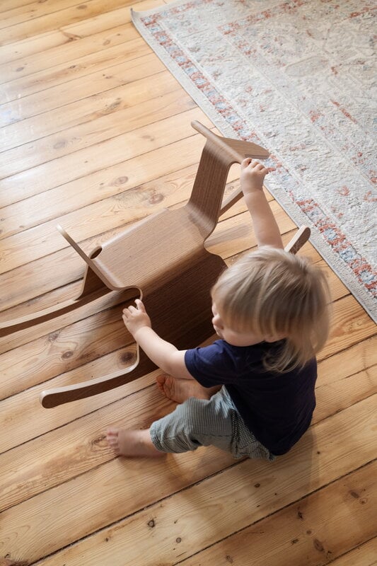 Articul Roo rocking horse, walnut veneer, view 8