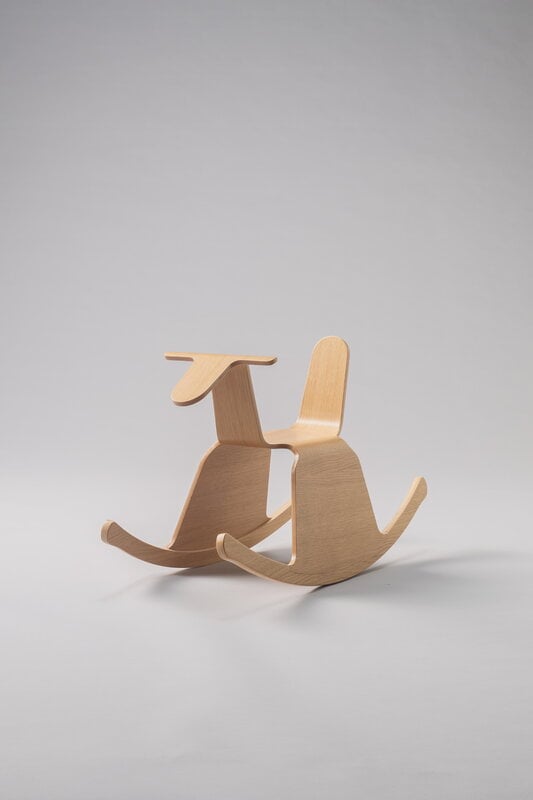 Articul Roo rocking horse, birch veneer, view 2