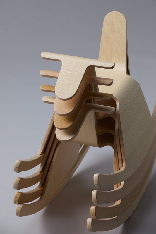 Articul Roo rocking horse, oak veneer, view 5