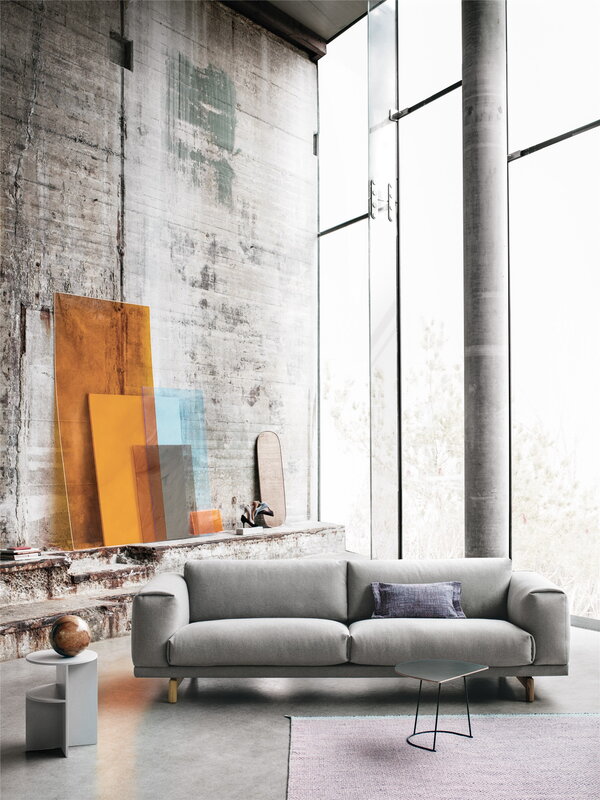 Muuto Sofá Rest, 3 plazas, roble - Hallingdal 123, imagen de decoración
