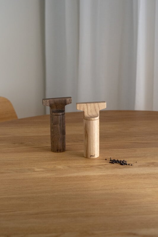 Ro Collection Toolie grinder, dark stained oak, view 6