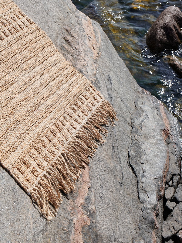 Roots Living Wicker rug, natural | Finnish Design Shop