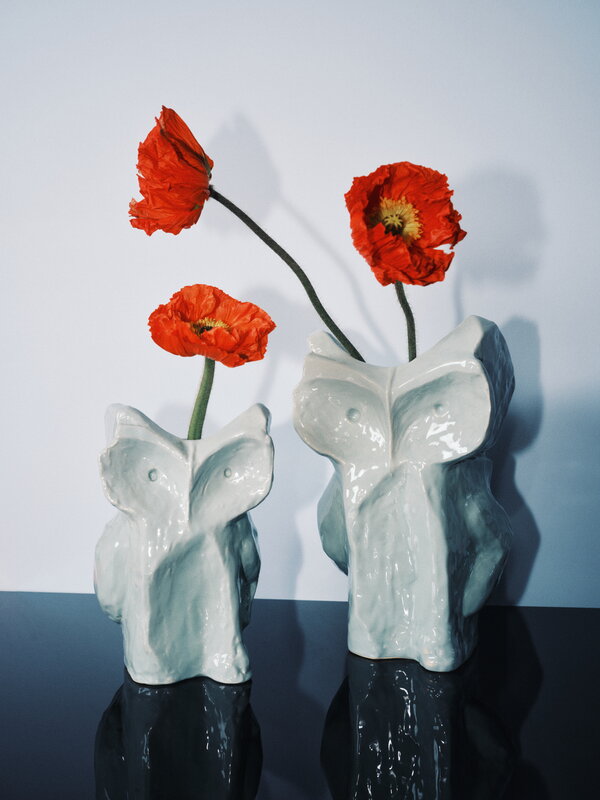 Serax Vase After Midnight, S, bleu clair, image décorative