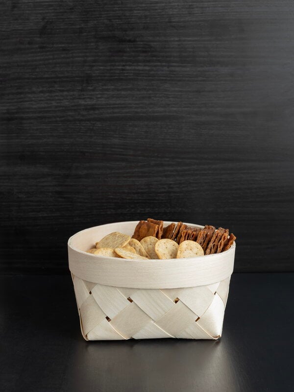 Verso Design Silva bread basket, S, natural birch, view 3