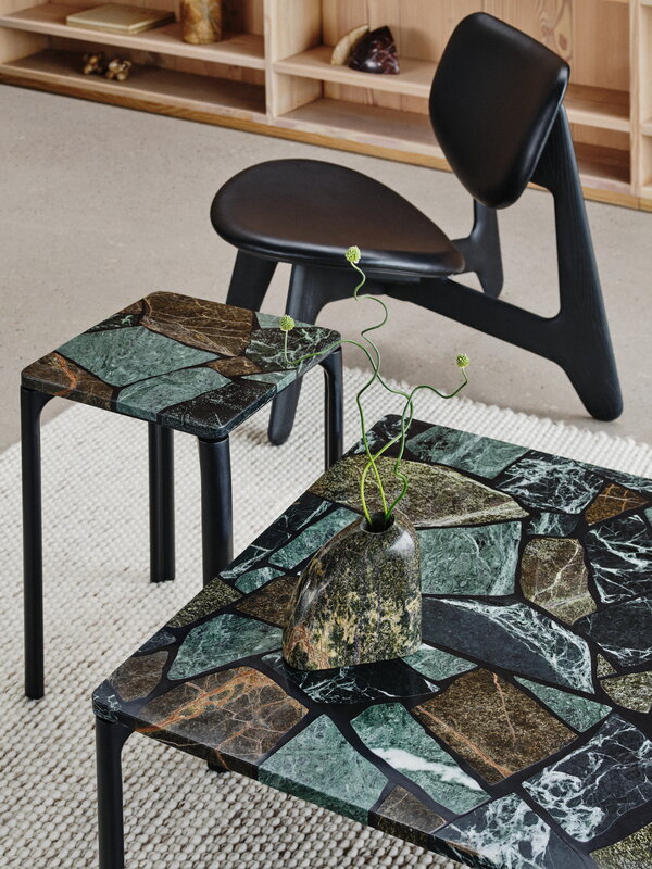 Tom Dixon Smash side table, mixed marble, view 2