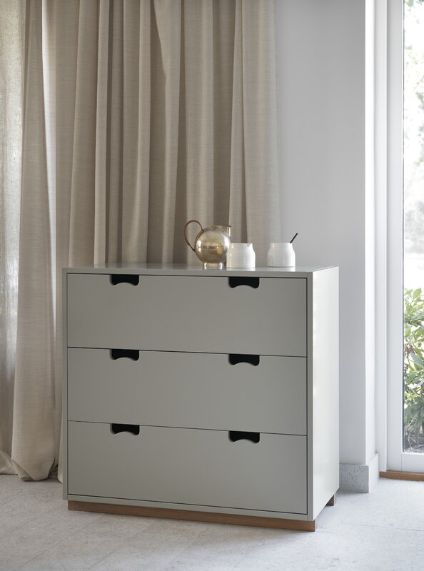 Asplund Snow drawer A3, light grey, decoration image