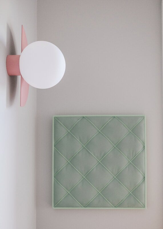 Swedish Ninja Candy Little Circle 180 S wall lamp, hardwired, bubblegum pink, decoration image