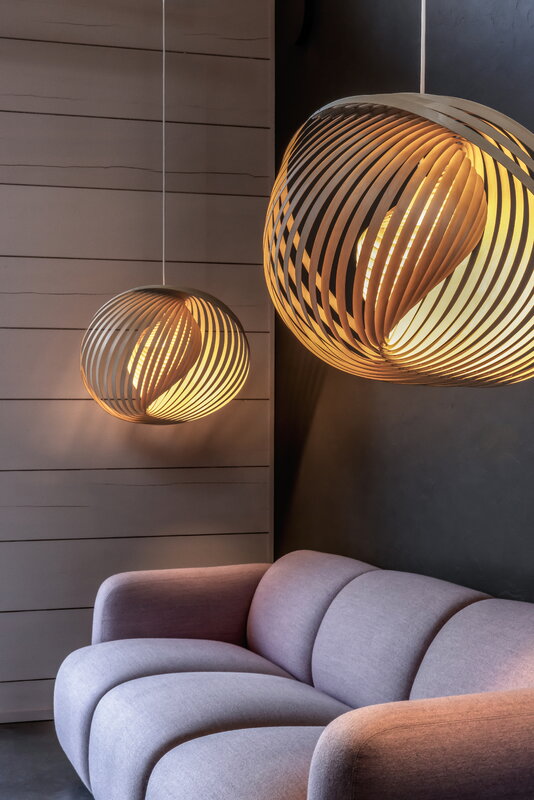 Secto Design Adilo 8200 pendant lamp, birch, decoration image