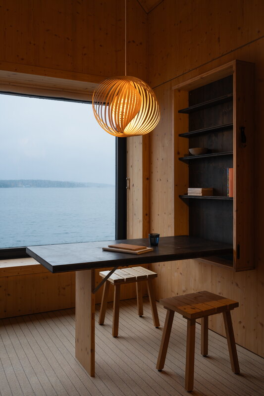 Secto Design Adilo Small 8201 pendant lamp, birch, decoration image