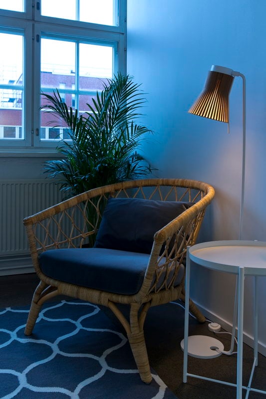 Secto Design Petite 4610 Floor Lamp, Walnut Floor Lamp Design