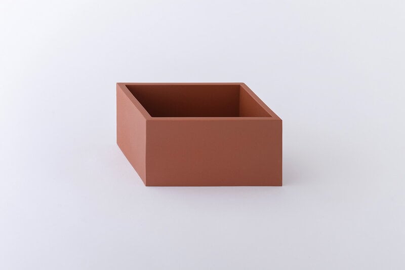 Sekisaka Box Tall säilytyslaatikko, brick, näkymä 3