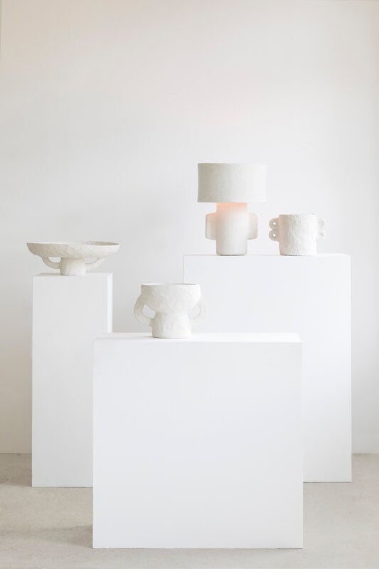 Serax Earth table lamp, S, white, decoration image