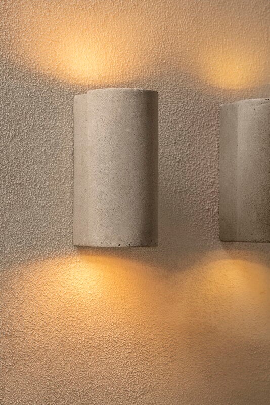 Serax Primary Shape °3 wall lamp, concrete, decoration image