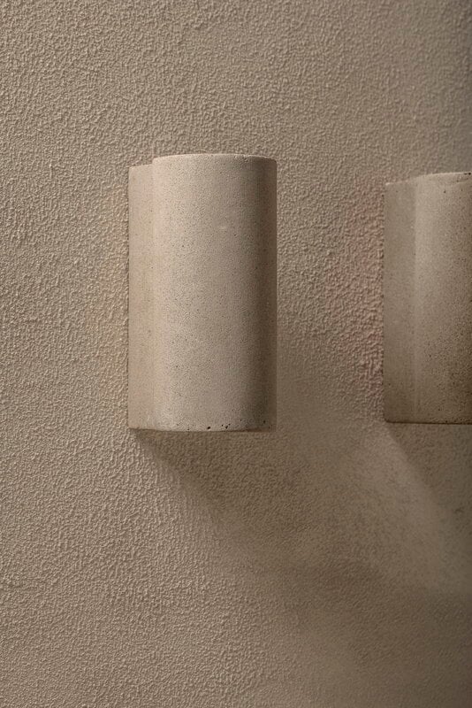 Serax Primary Shape °3 wall lamp, concrete, decoration image