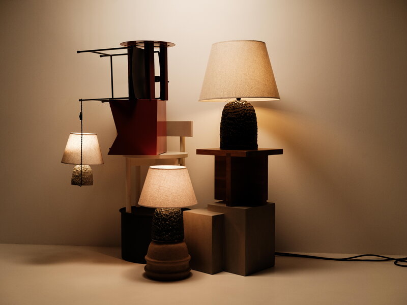Serax Tronco table lamp, S, white, decoration image