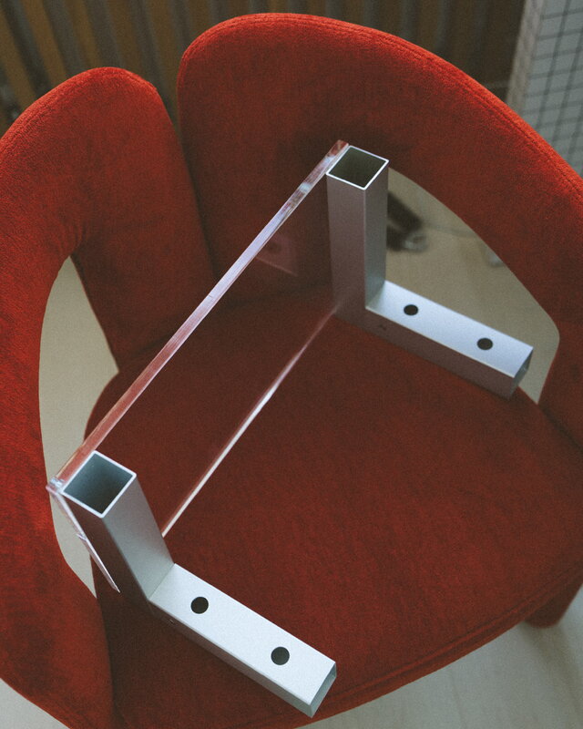 Joy Objects Wall Shelf One, alu - ghost, view 6
