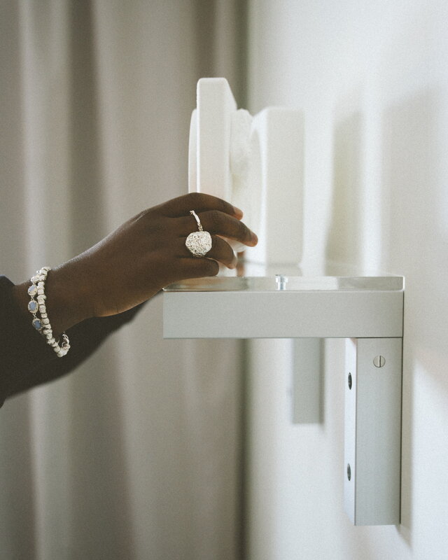 Joy Objects Wall Shelf One, alu - ghost, view 4