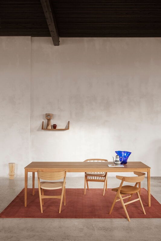 virksomhed Forældet Susteen Sibast No 8 chair, oiled oak - honey leather | Finnish Design Shop