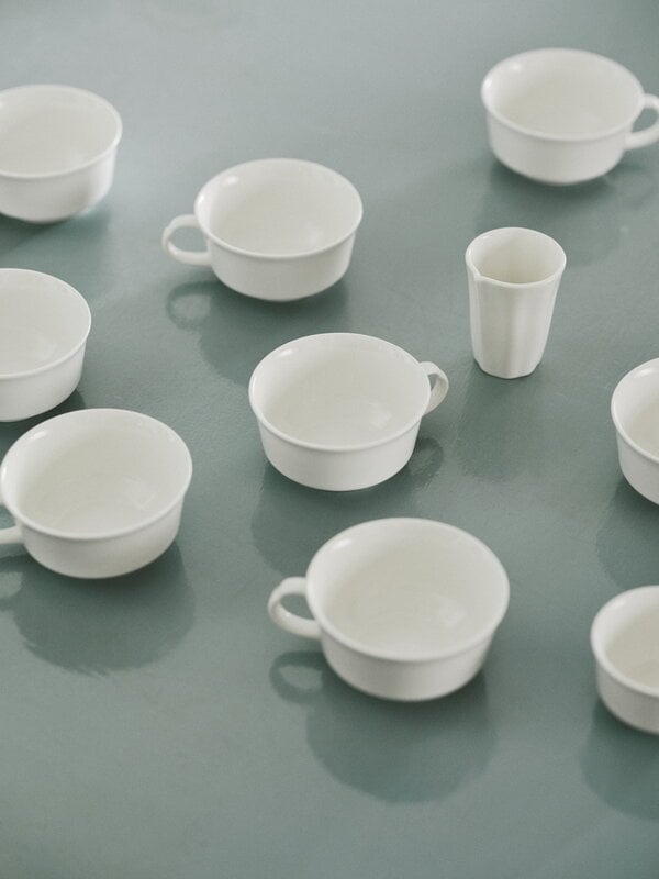 Serax Silhouette coffee cup, 19 cl, white, decoration image