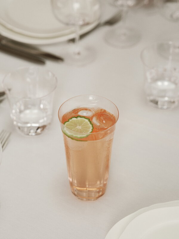 Serax Silhouette long drink lasi, 44 cl, kirkas, sisustuskuva