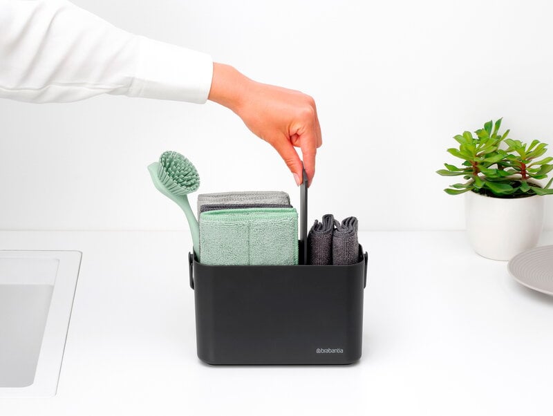 Brabantia Set di pulizia SinkSide, grigio scuro, immagine decorativa