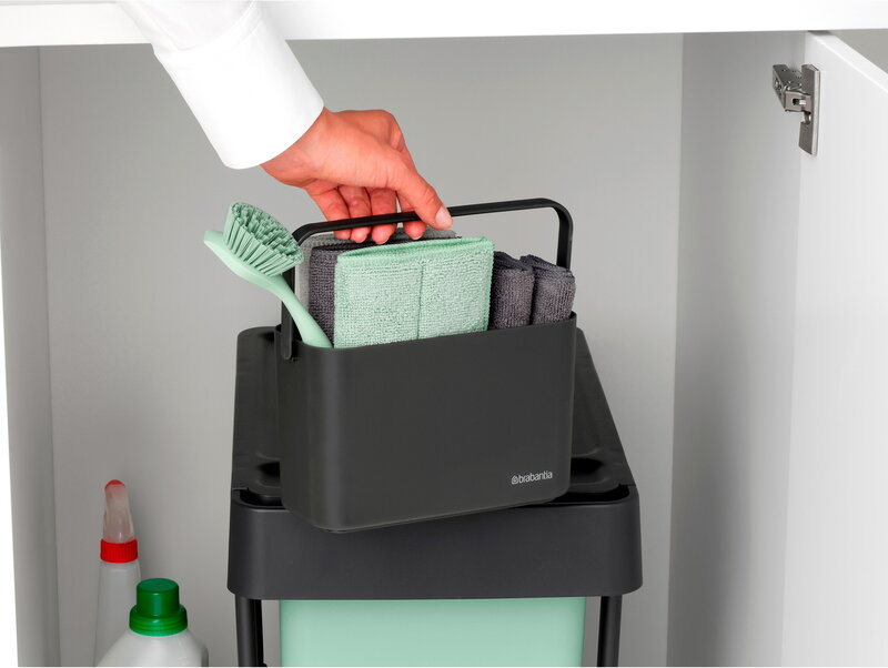 Brabantia Set di pulizia SinkSide, grigio scuro, immagine decorativa