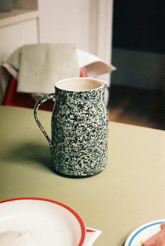 Hand Blown Glass Mug Ripple Glass Coffee Cup Minimalist Iced -  Denmark