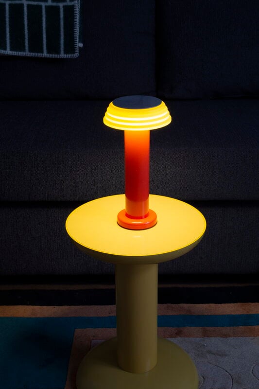 SOWDEN★PORTABLE LAMP(Red,Yellow)PL1 SOWDEN PL1 Portable Lamp - Red/ Yellow – MoMA Design Store