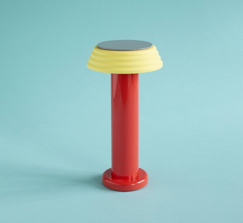 Sowden PL1 portable table lamp, red | Finnish Design Shop