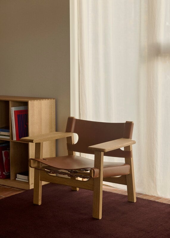 Fredericia The Spanish Chair, cognac leather - oiled oak, view 4