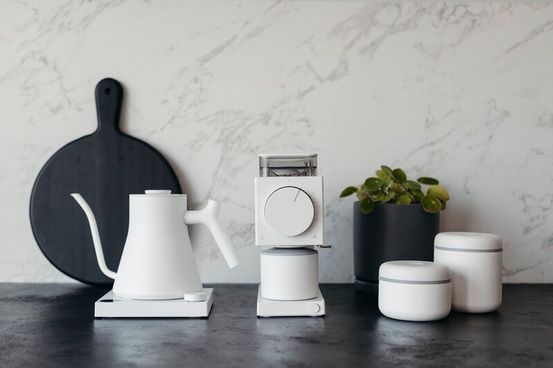 Fellow Stagg EKG Pro electric kettle, matte white, decoration image
