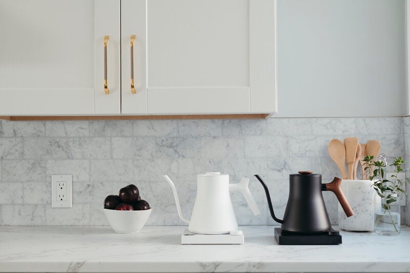Fellow Stagg EKG Pro electric kettle, matte white, decoration image