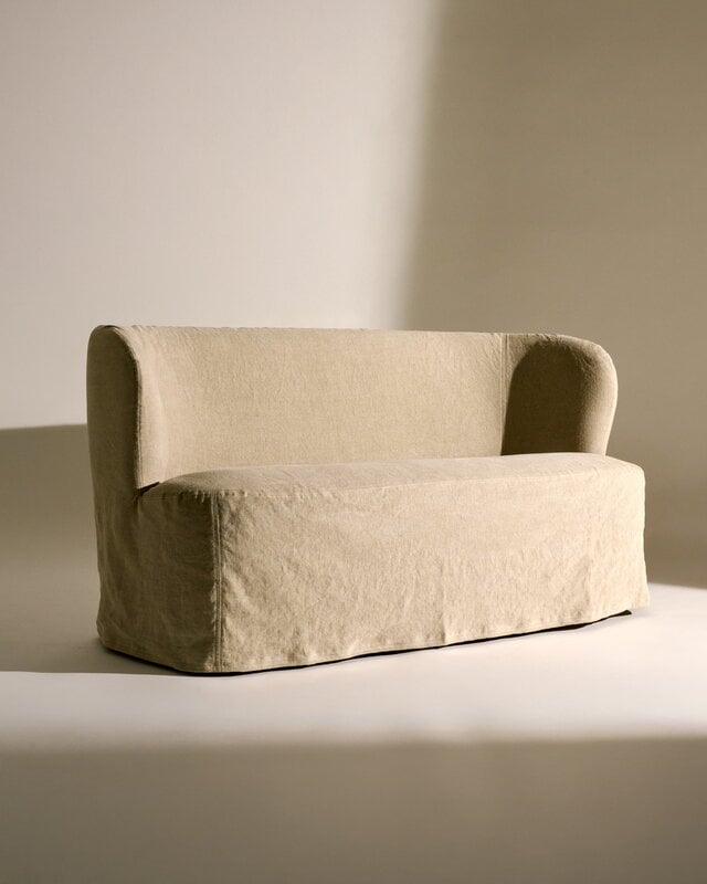GUBI Stay Slipcover sofa, 150 x 70 cm, linen 0024, view 4
