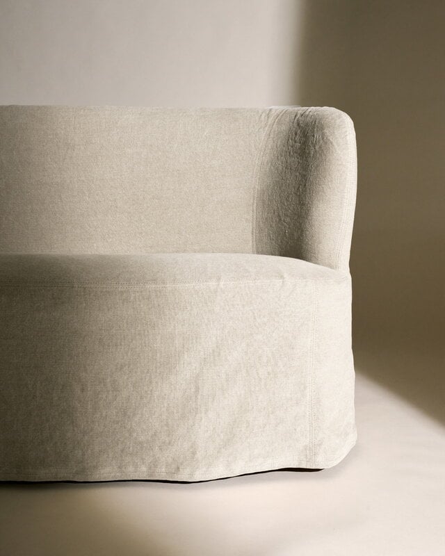 GUBI Stay Slipcover sofa, 150 x 70 cm, linen 0023, view 2