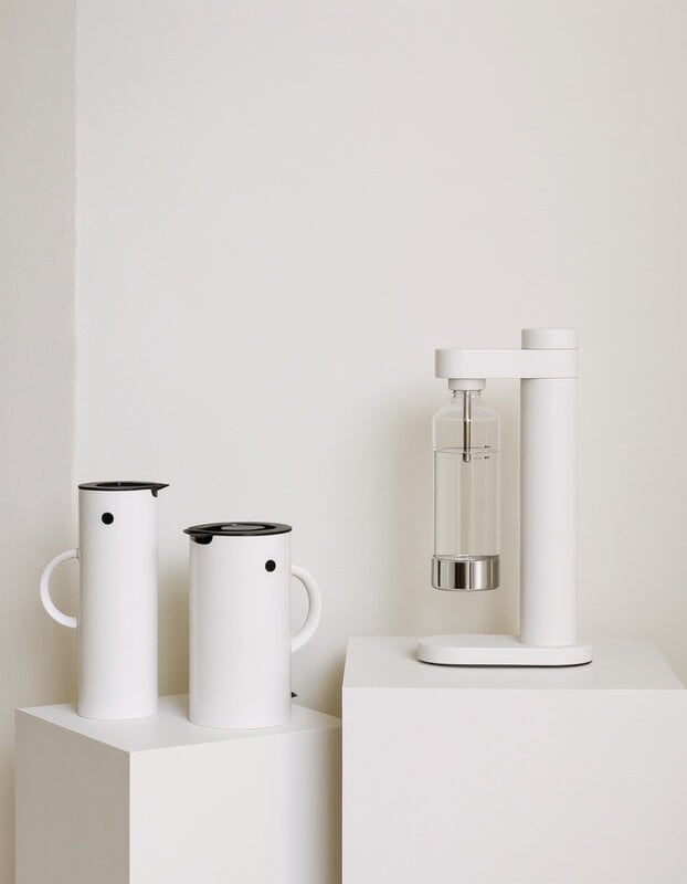 Stelton Brus carbonator, soft white, decoration image