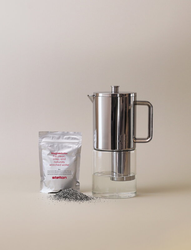Stelton Brus Magnesium+ filter granules, refill, 3-pack, decoration image