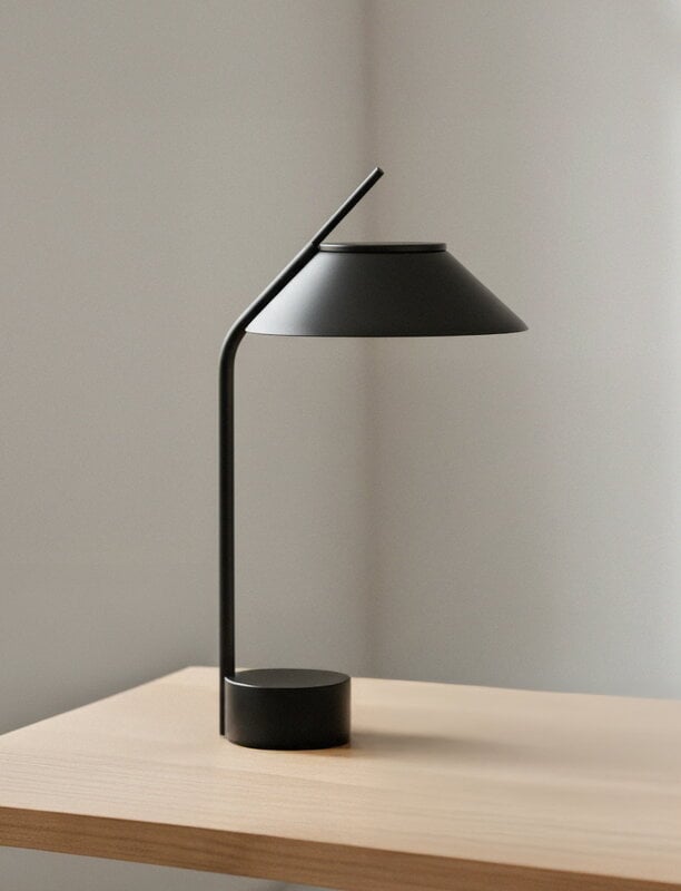 Stelton Vinkel LED portable lamp, black, view 5
